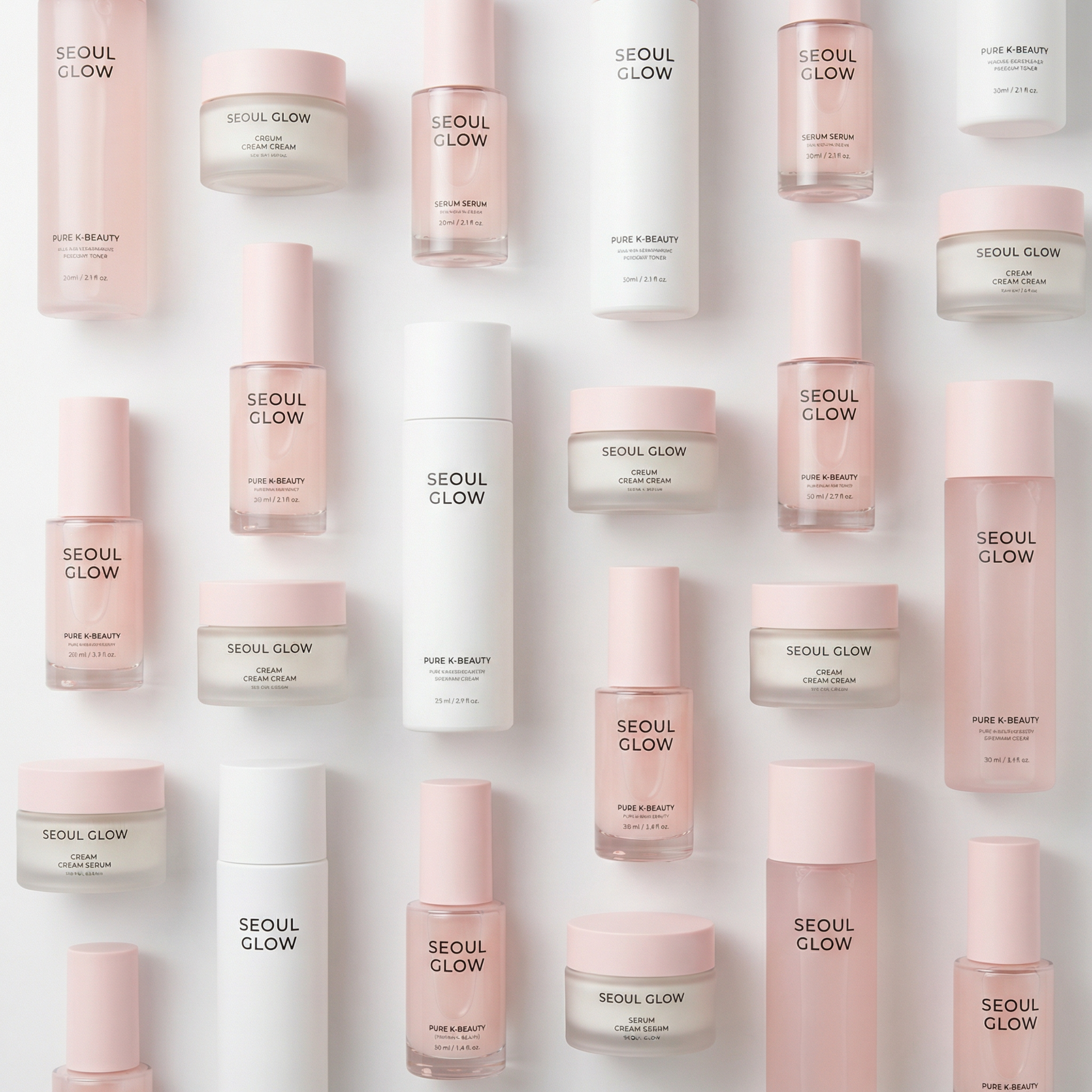 Premium K-beauty skincare products